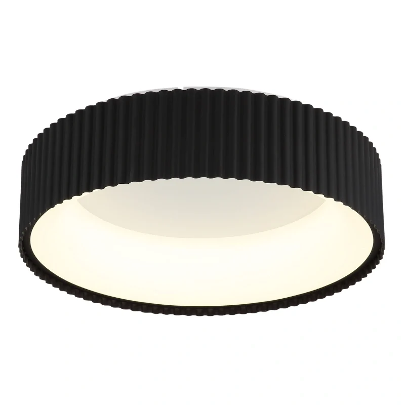 Kemp plafoniera nera ø 460mm A: 130mm
