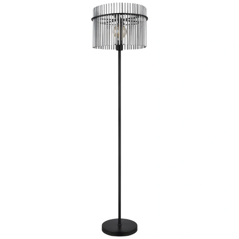 Gorley lampada da terra nera Ø 380mm A: 1520mm