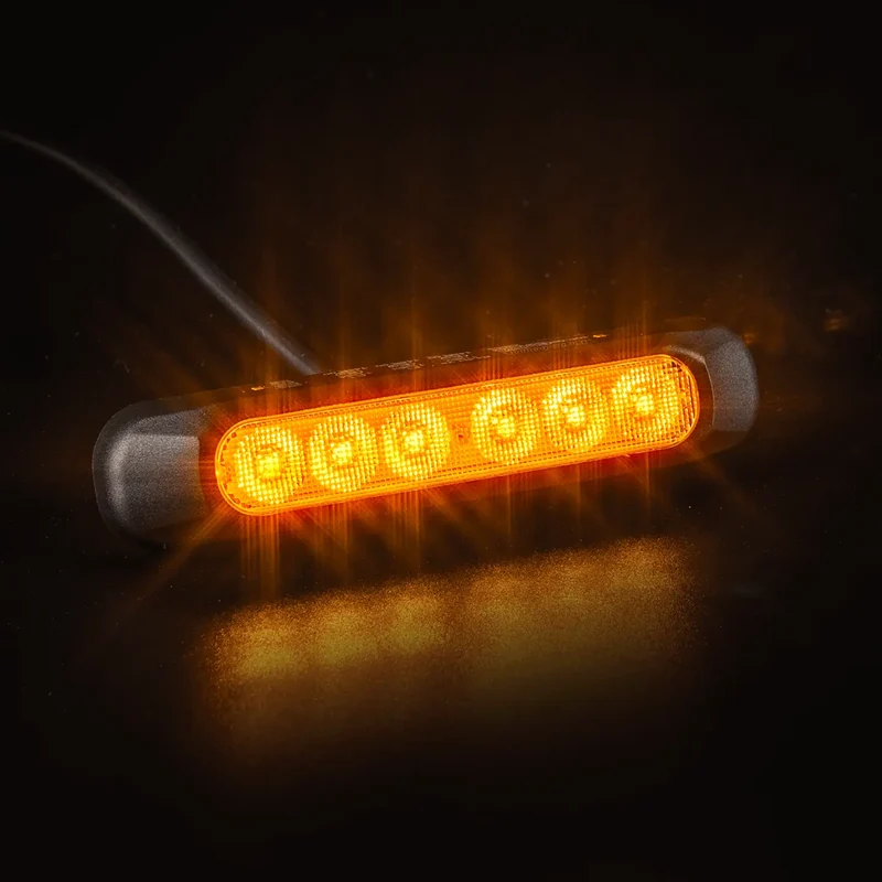 Luce di posizione anteriore compatta a LED Fristom FT-331 e indicatore di direzione