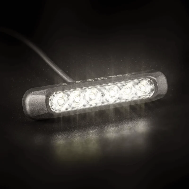 Luce di posizione anteriore compatta a LED Fristom FT-331 e indicatore di direzione