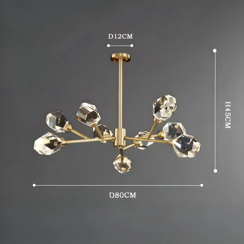 Deckenlampe Modern Cristallo