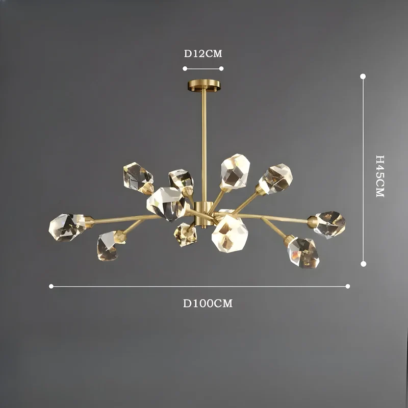 Deckenlampe Modern Cristallo