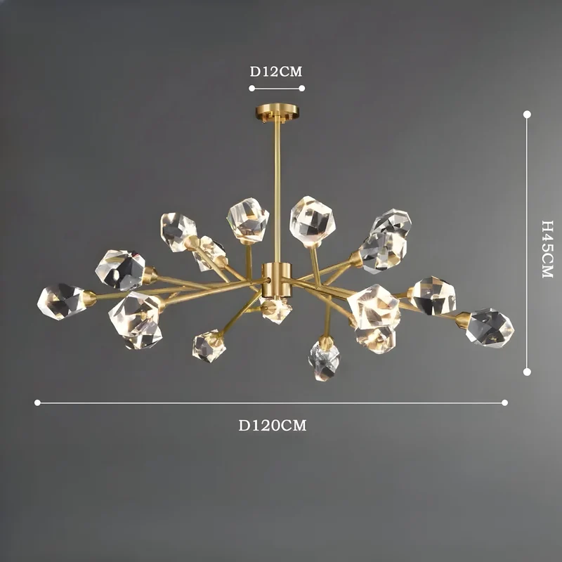 Deckenlampe Modern Cristallo