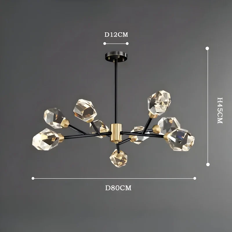 Deckenlampe Modern Cristallo