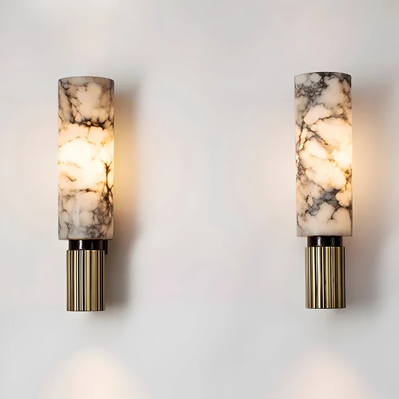 Marmor Wandleuchte Deluxe