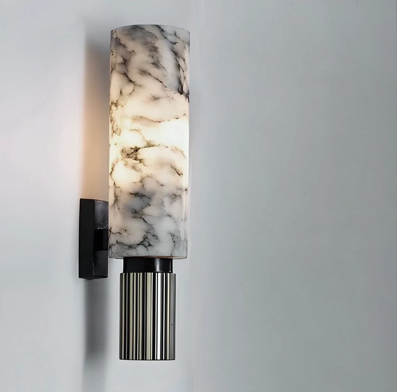 Marmor Wandleuchte Deluxe