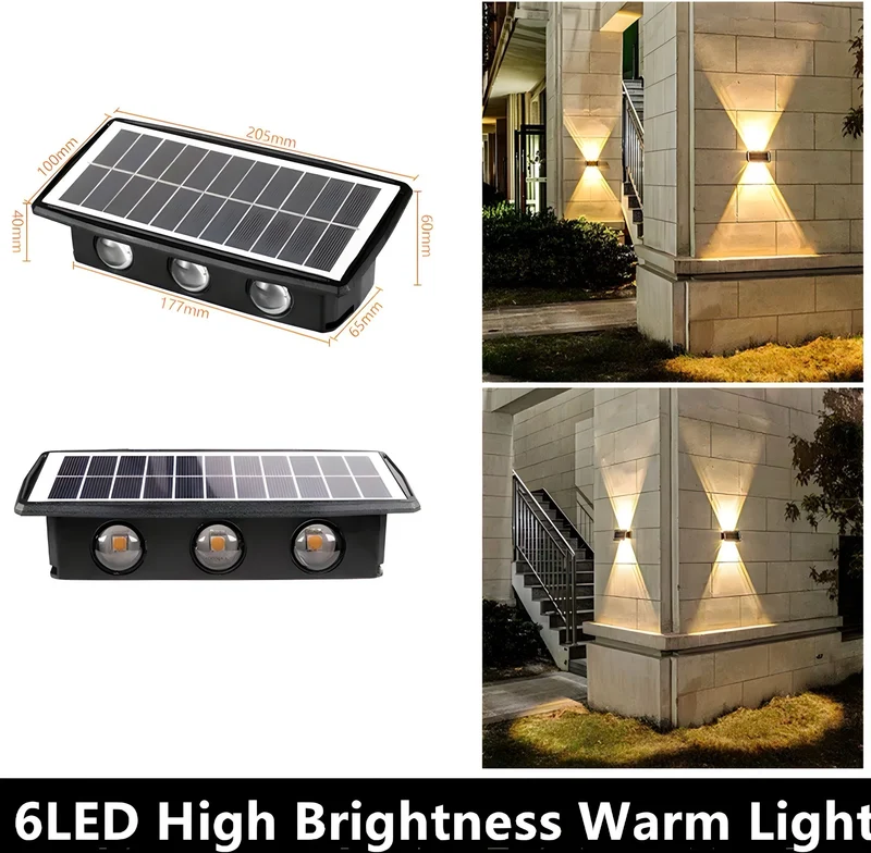 Solar Outdoor Lampe Modern Nova