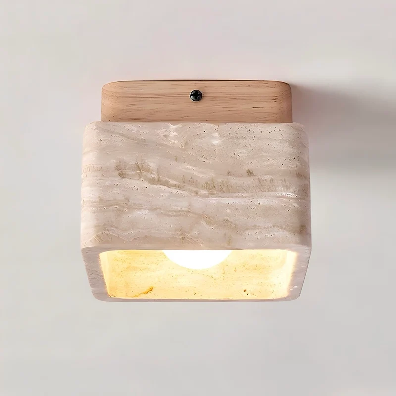 Deckenlampe Legna Travertina