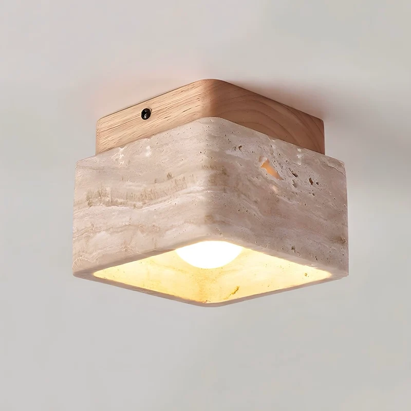 Deckenlampe Legna Travertina