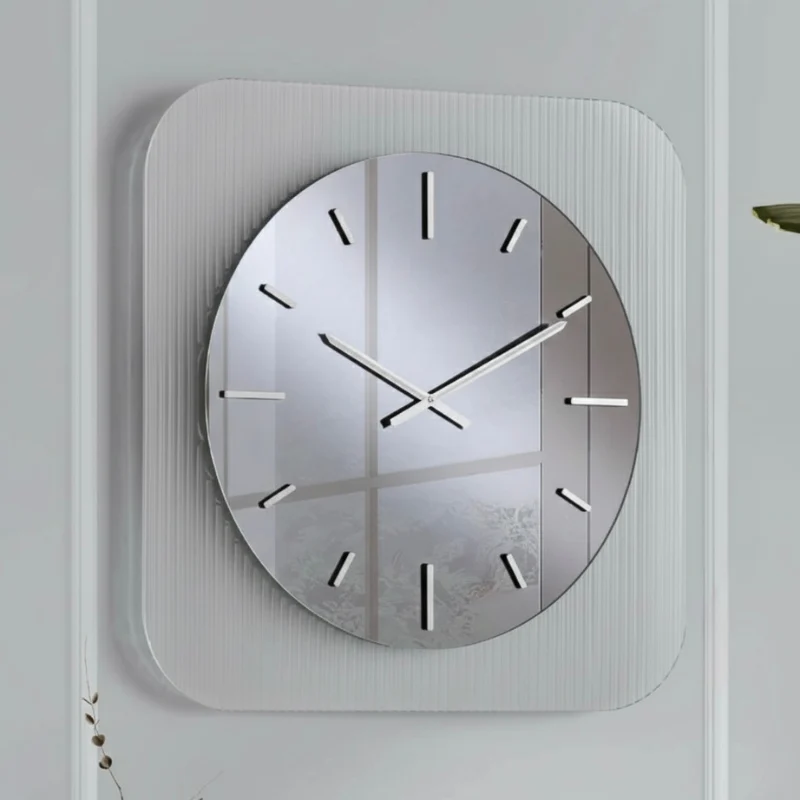 Ondaline orologio vetro trasparente 50x50cm