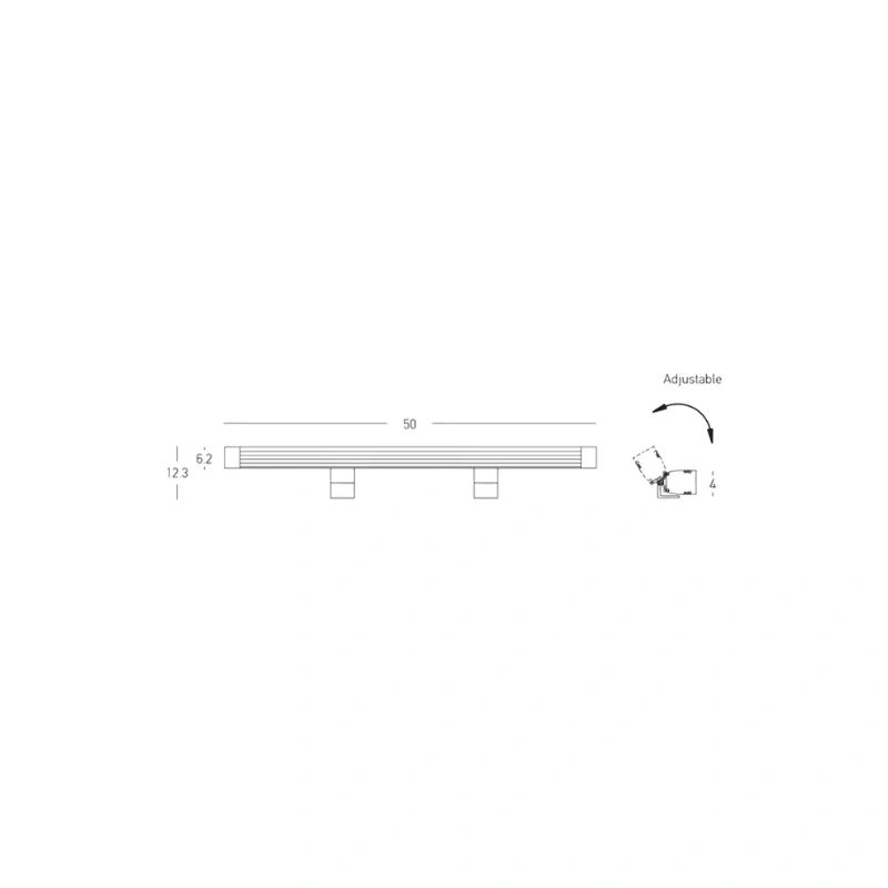 Barre led 6.2x50cm (art.E497)