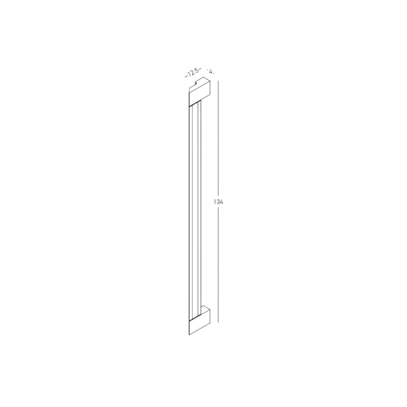 Arcano applique 134x12.5cm (art.E432)