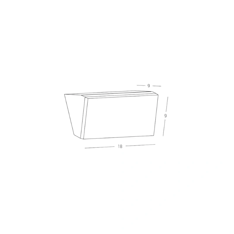 Ping applique 18x9cm (art.E417)