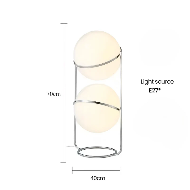 Designer Stehlampe Globo Bianco