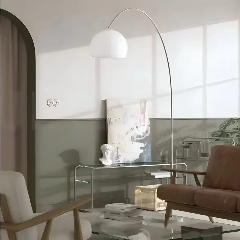 Bogen-Stehlampe Arancio