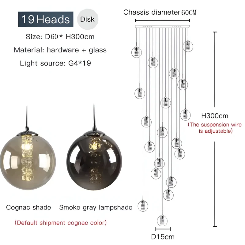 Kronleuchter Nordic Minore