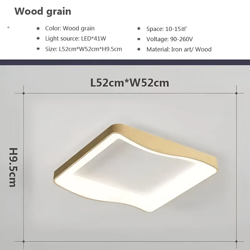 Deckenlampe Wooden Lace