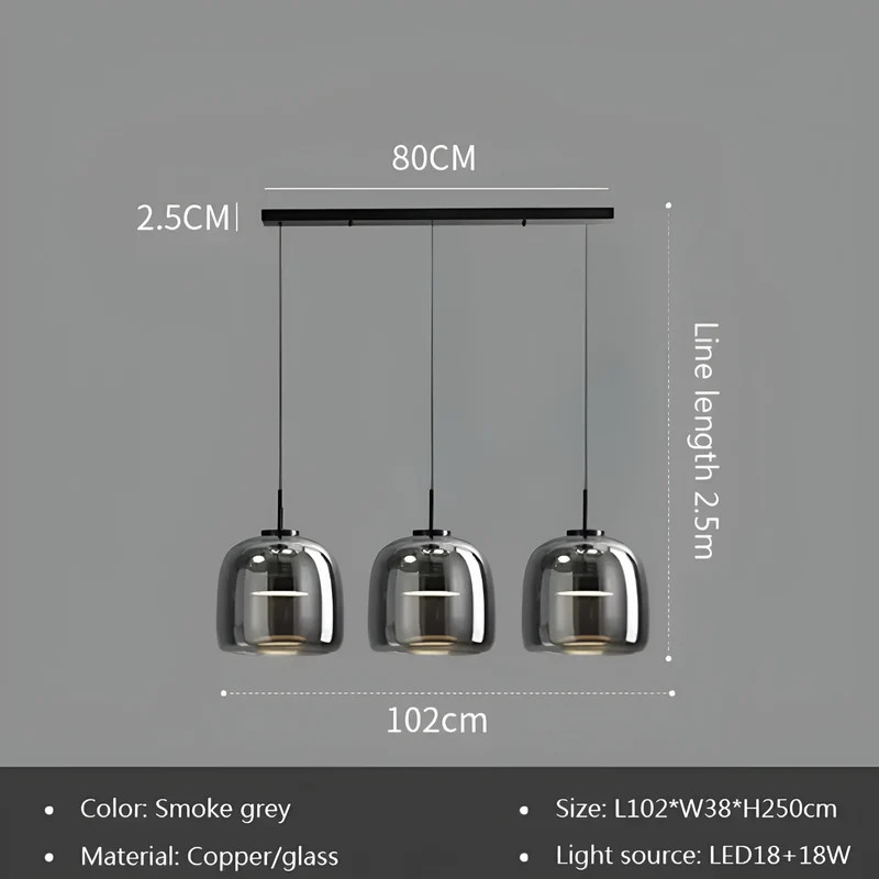 Pendelleuchte Cresta Modern