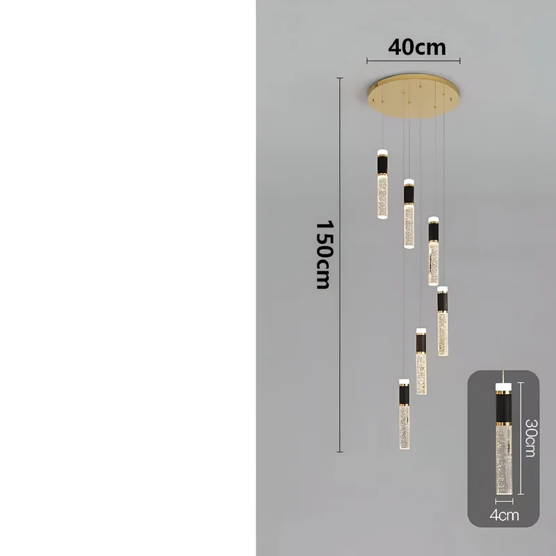 Designer Kronleuchter Aste Deluxe