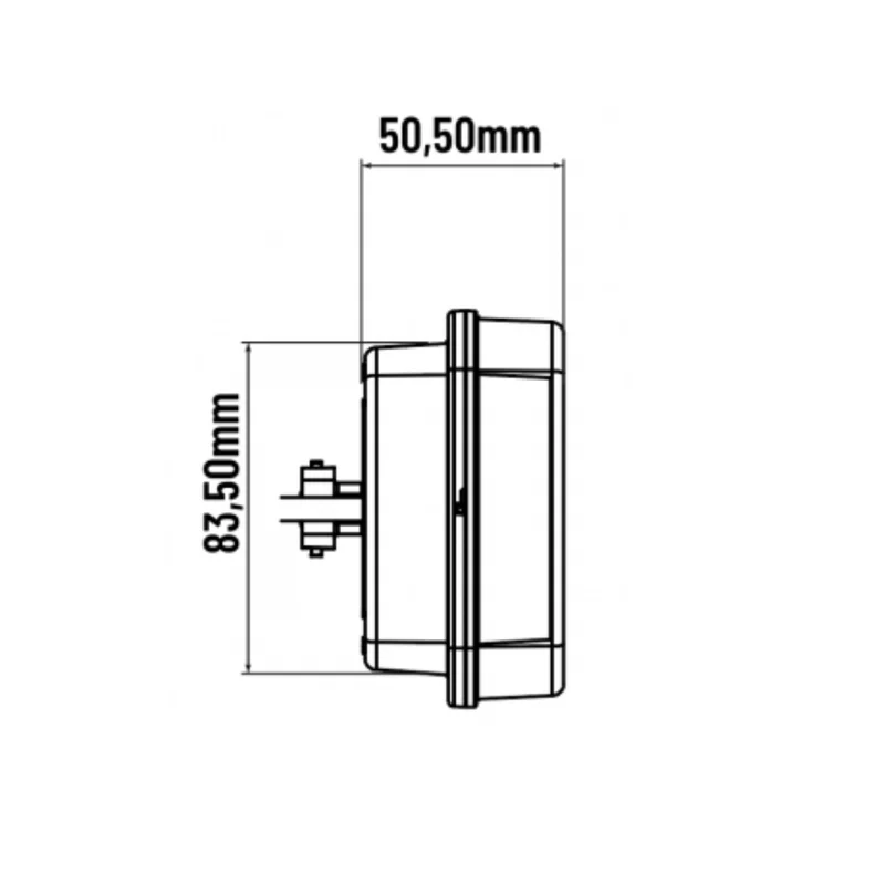 Fanale posteriore a LED X-Spider