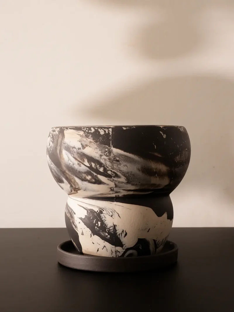Eclipse Ceramic Planter