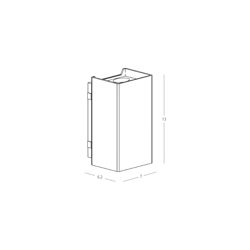 Umbra applique 13x7cm (art.E412)