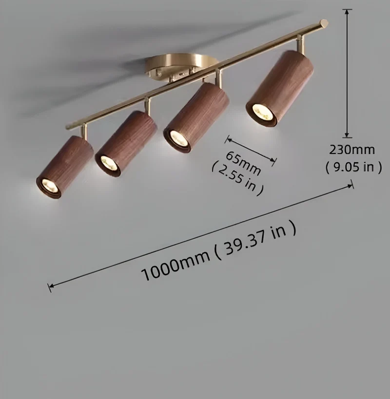 Deckenlampe Walnut Pure