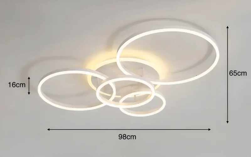 Deckenlampe Halo Modern