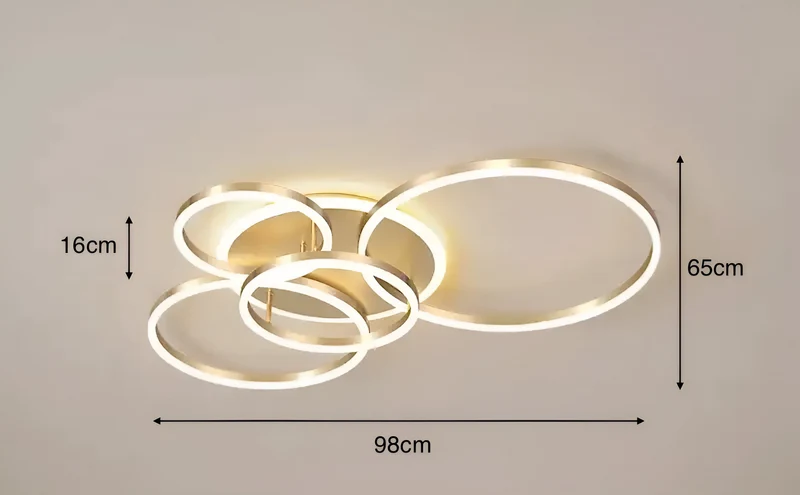 Deckenlampe Halo Modern