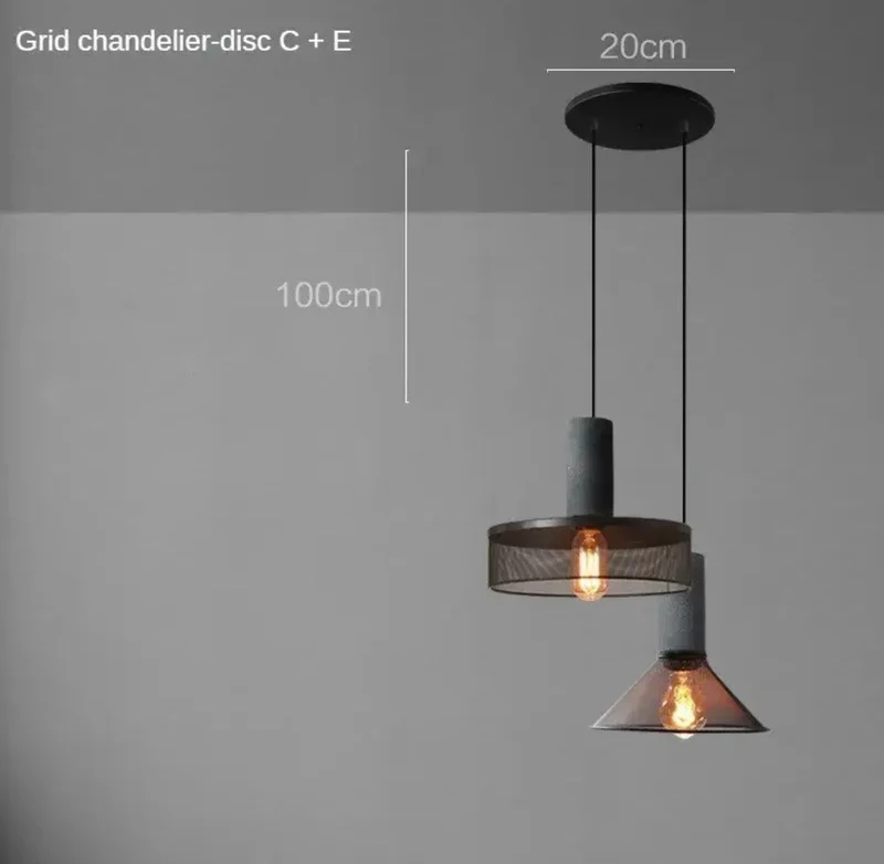 Hängelampe Nordic Concrete