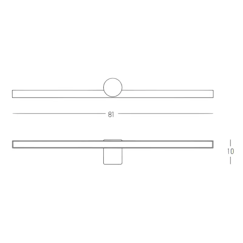 Niko applique 81cm (art.22125-W)