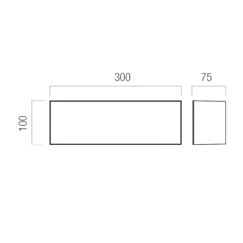 Kodiak plafoniera long 3000k/4000k
