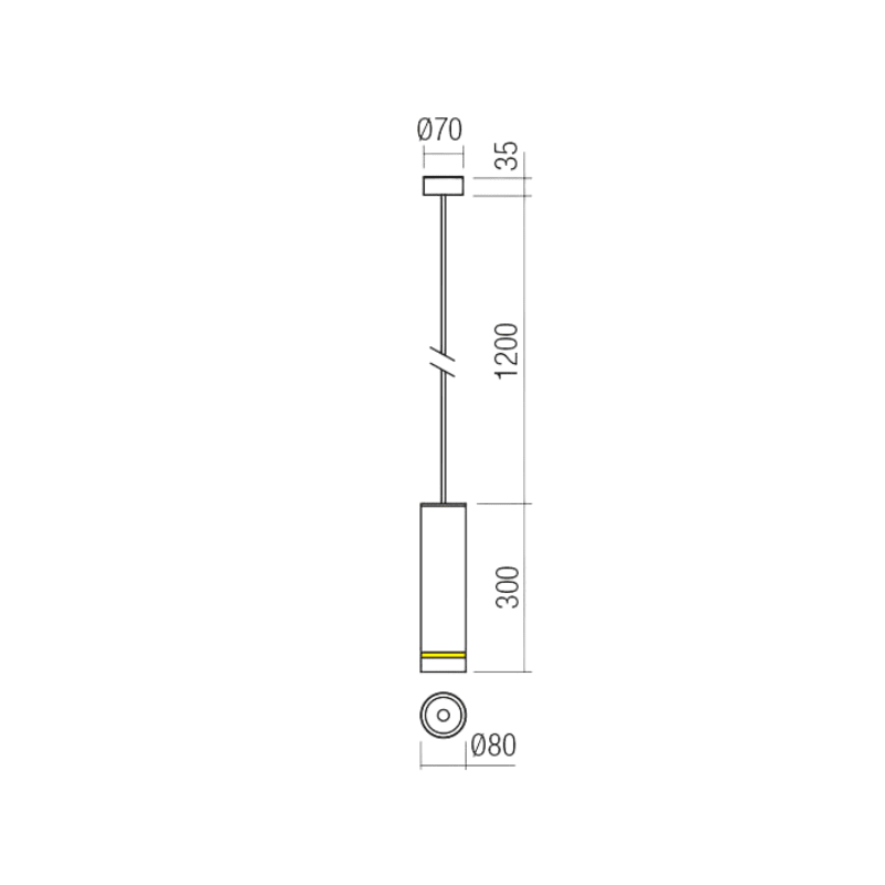 Klou 2 Diffusori sospensione Ø80cm
