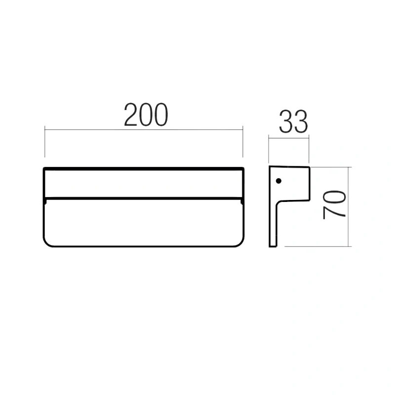 Kant applique 200mm