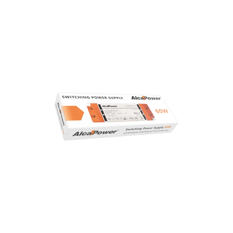 Alcapower Alimentatore switching, IP20, 24V, 60W, 2.5A, alimentatore per illuminotecnica