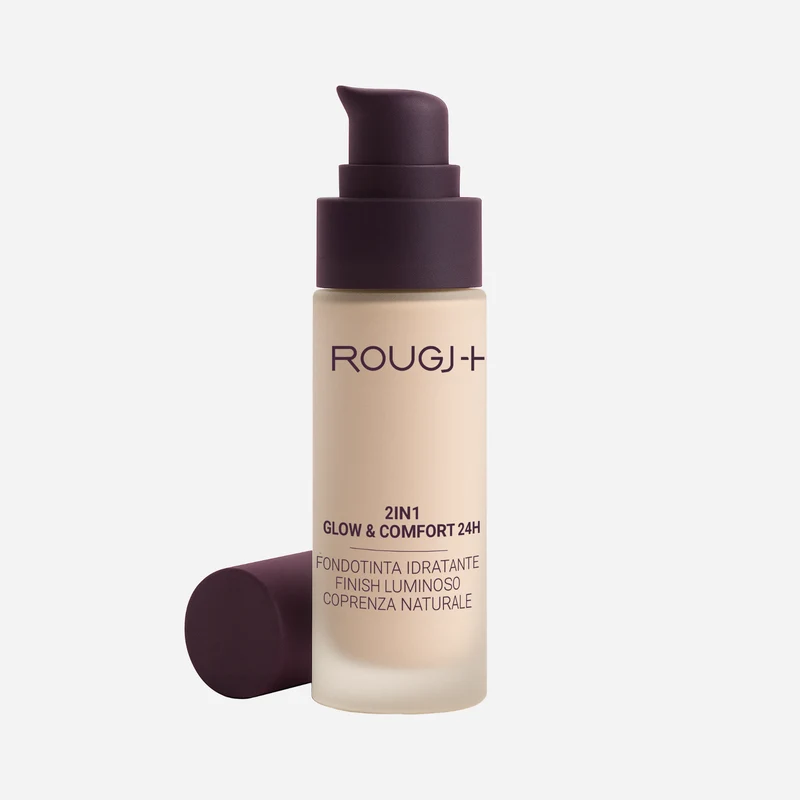 Fondotinta 2IN1 Comfort&Glow 24H N.02 LIGHT BEIGE
