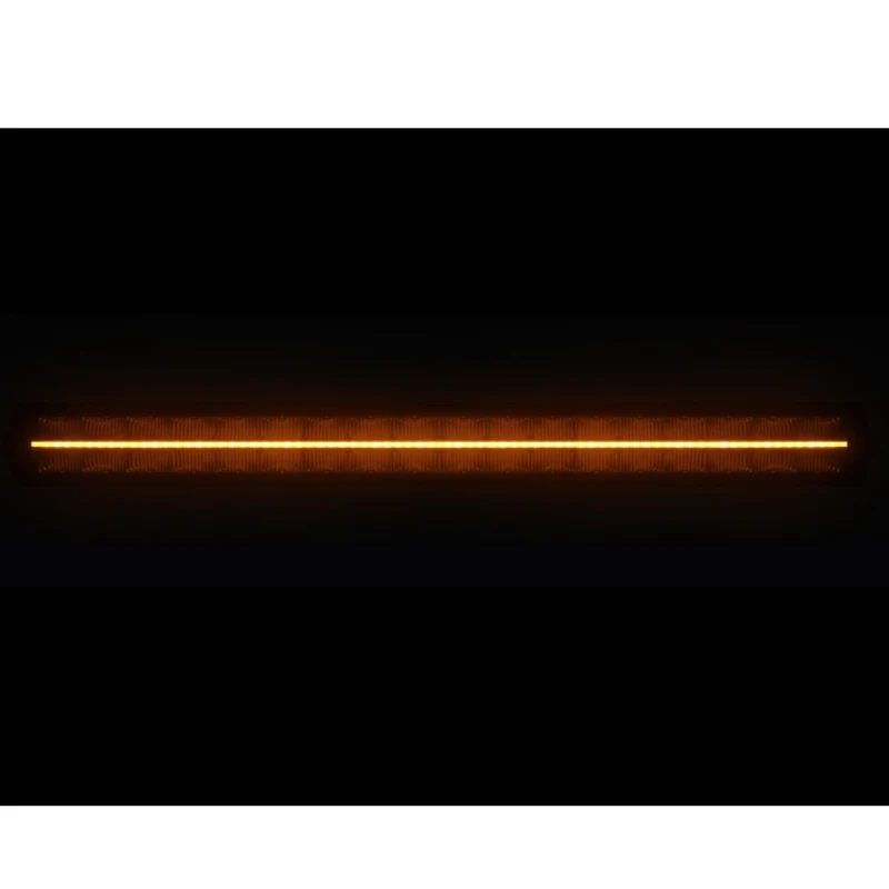 Barra luminosa a LED da 32" con doppia striscia DRL ambra e bianca