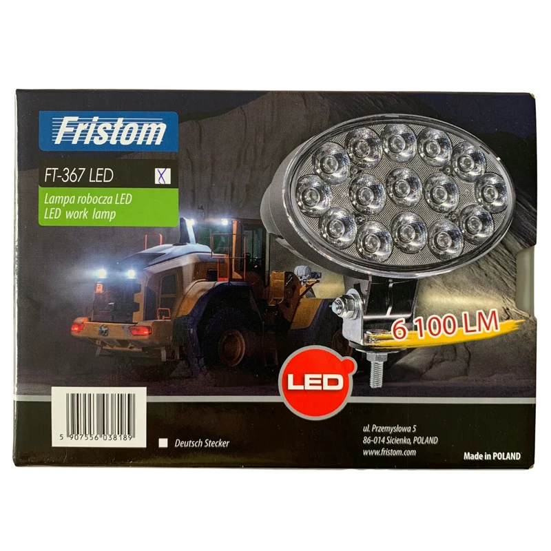 Luci di lavoro a LED ovali Fristom / oltre 6000 lumen