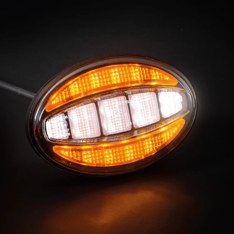Indicatore di direzione anteriore ovale a LED e luce di posizione / Fristom FT-356