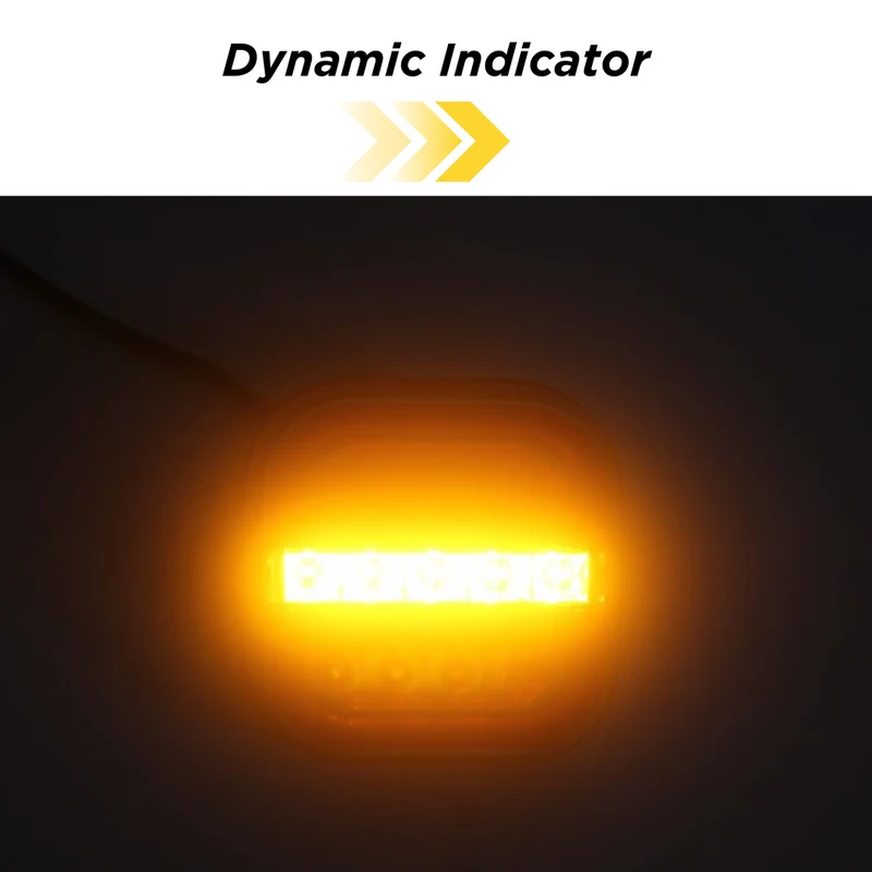 Luci per rimorchi a LED al neon con indicatore dinamico