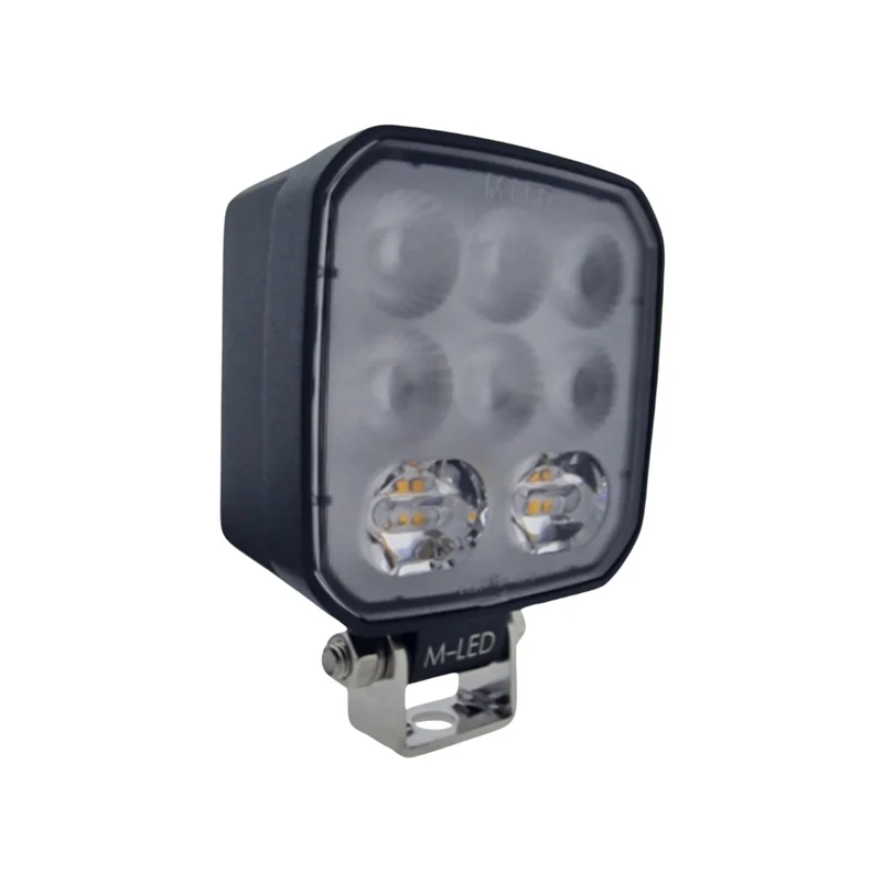 Lampada da lavoro a LED quadrata con stroboscopio