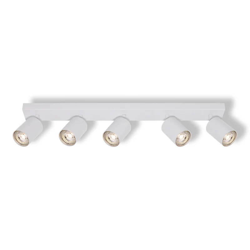 OSRAM Faretto LED a 5 punti ELEMENTAL Bianco, Lampada, 5xGU10, Bianco, 60,5 x 13,8 x 6 cm