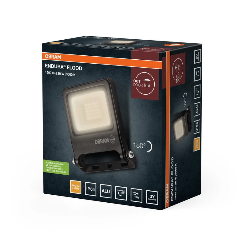 OSRAM ENDURA® LED Faretto 20W / 3000K Bianco caldo