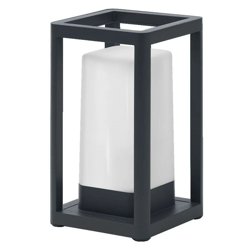 OSRAM SMART+ Wifi Cornice da Tavolo Powerbank USB RGB Lampada da Tavolo da Esterno portatile, nero, 3000K 12x20,3cm