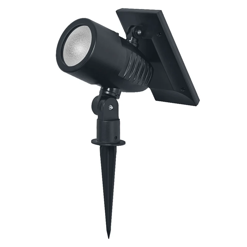 OSRAM SMART+ giardino Bluetooth solare RGB spot paletto da giardino, nero