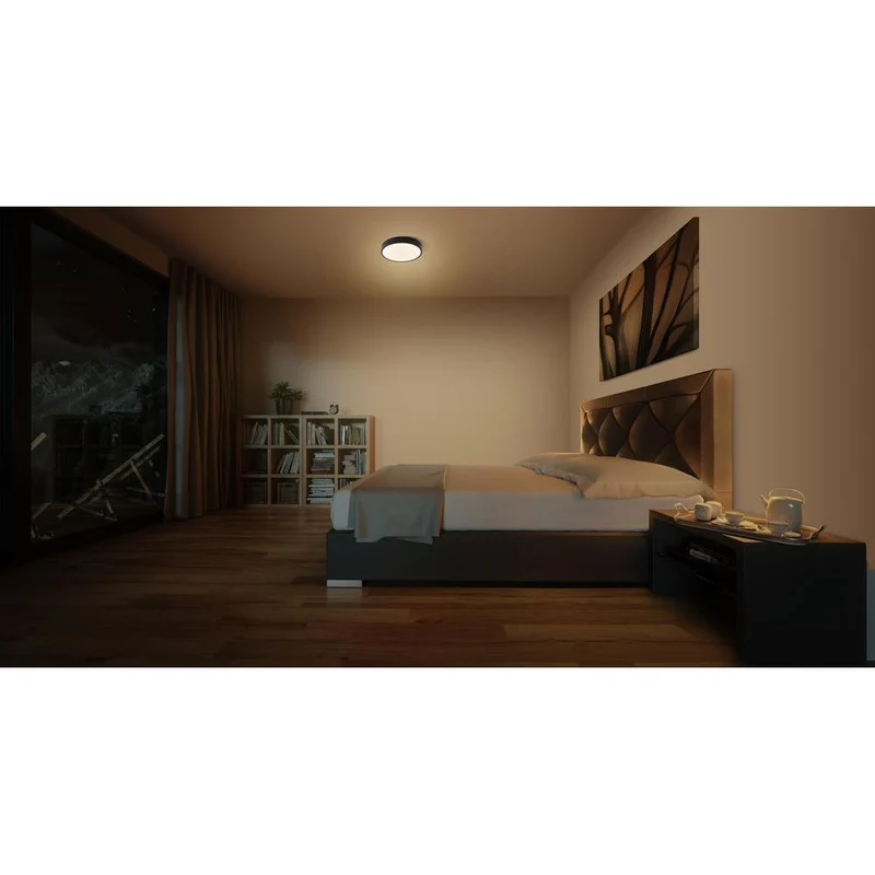 OSRAM ORBIS Slim Moia lampada da soffitto, nero, 20W, 2200lm