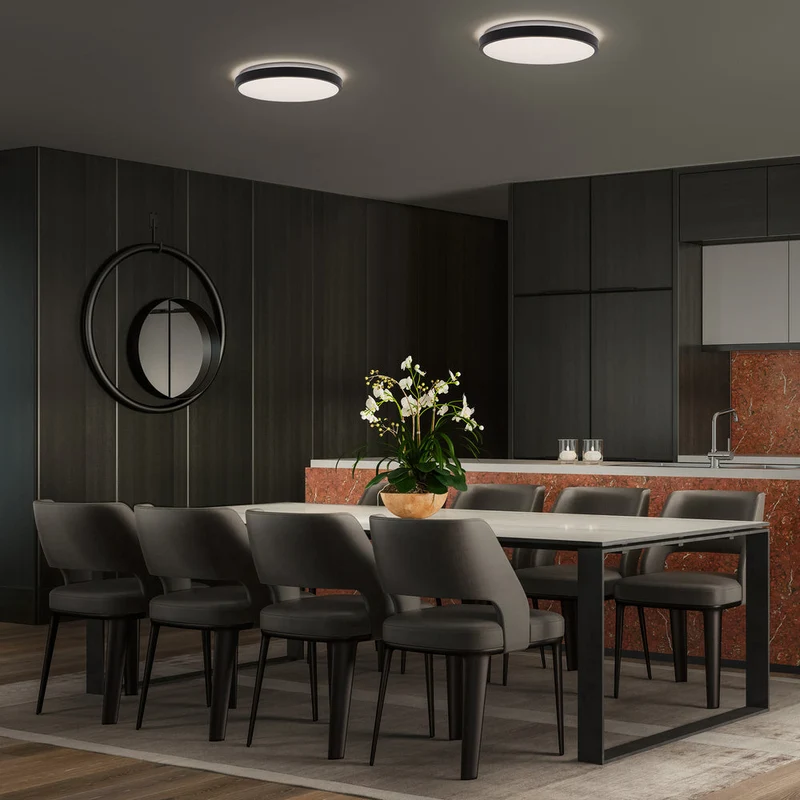OSRAM ORBIS LONDON lampada da soffitto, nero, 36W, 4150lm