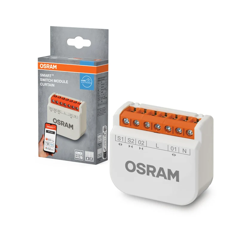 OSRAM Wifi SMART+ modulo di commutazione / attuatore di commutazione per motori di tapparelle bianco