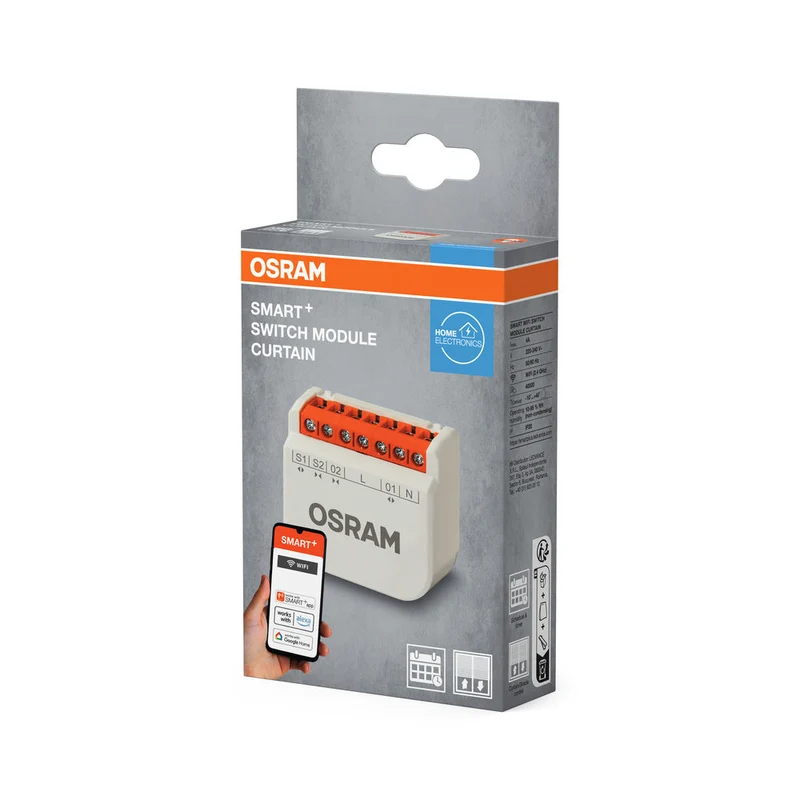 OSRAM Wifi SMART+ modulo di commutazione / attuatore di commutazione per motori di tapparelle bianco