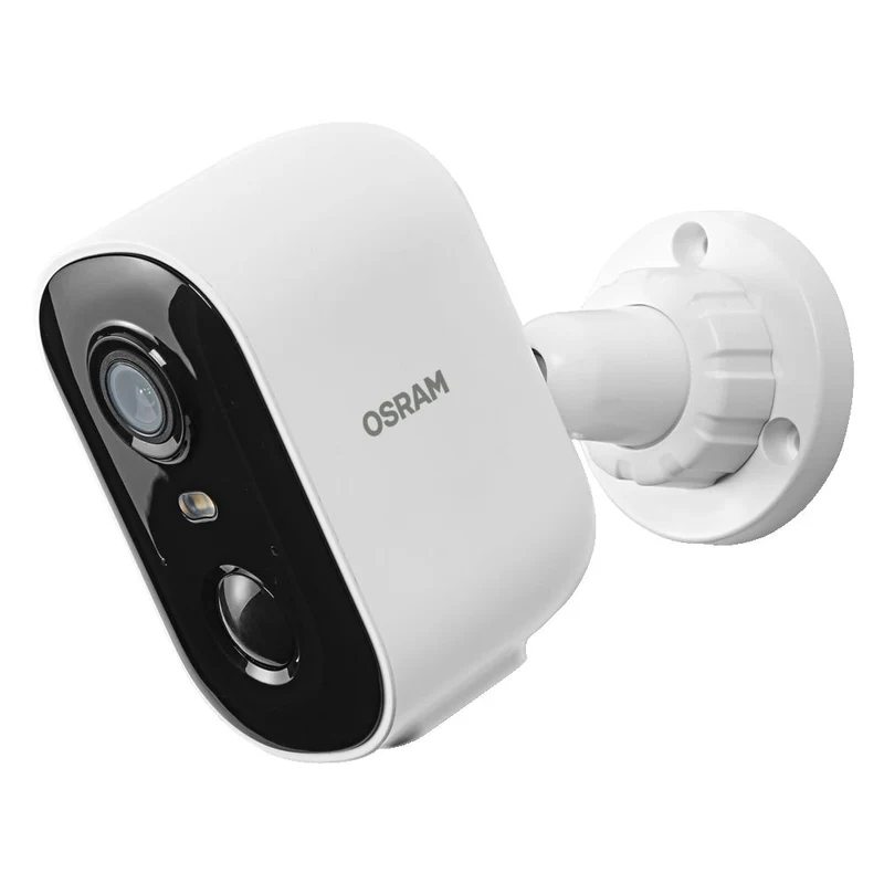 OSRAM Wifi SMART+ telecamera di sorveglianza esterna intelligente solare bianca